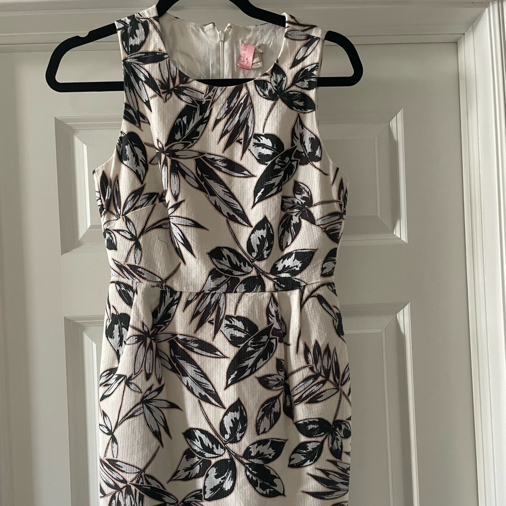 Jcrew floral print mini dress